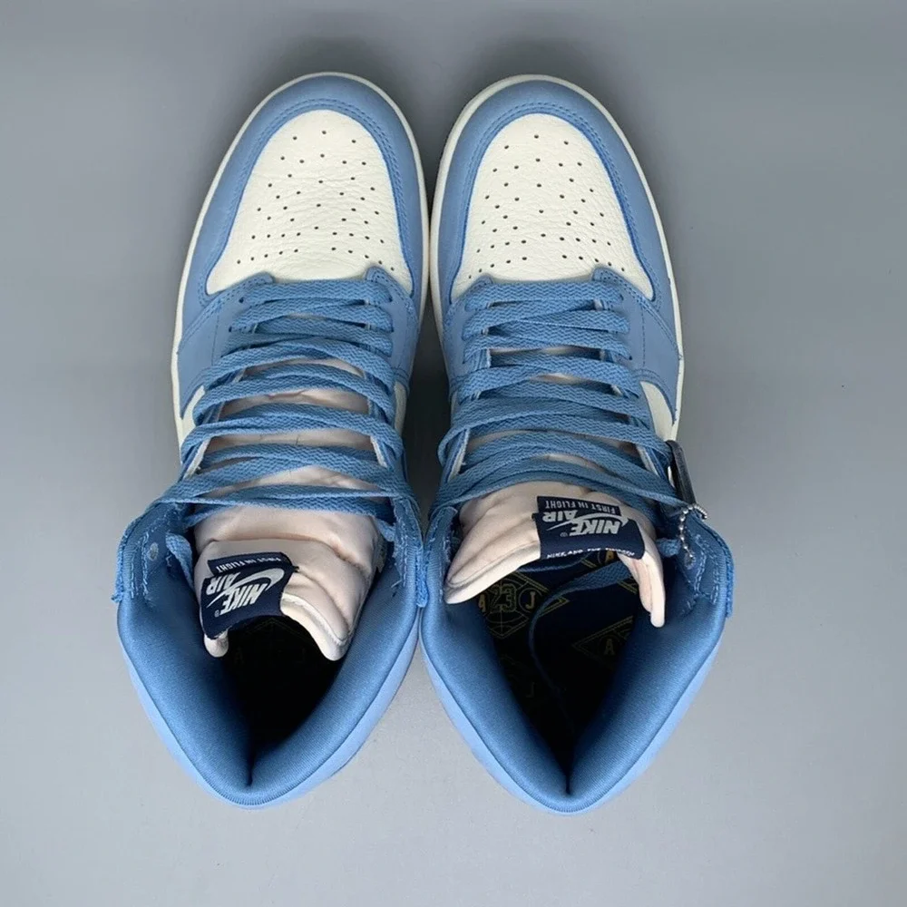 Jordan 1 Retro High OG First In Flight Basketball Shoes FD2596-400 Women's Sz 12